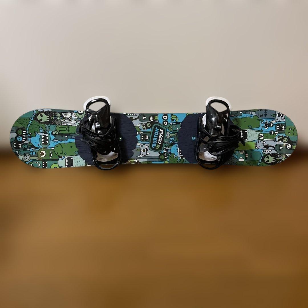 【キッズ】BURTON スノーボード5点セット 板125cm ブーツ24cm