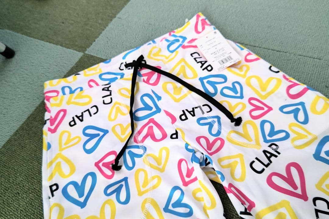 clap クラップ　百貨店限定　LIMITED ハートハートクロップドパンツ