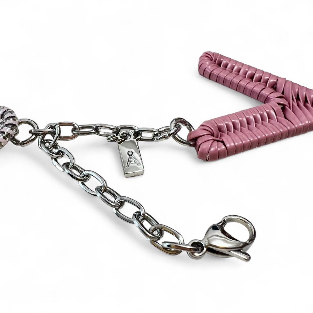 【新品未使用】ANTEPRIMA ピンク Y字型チャーム