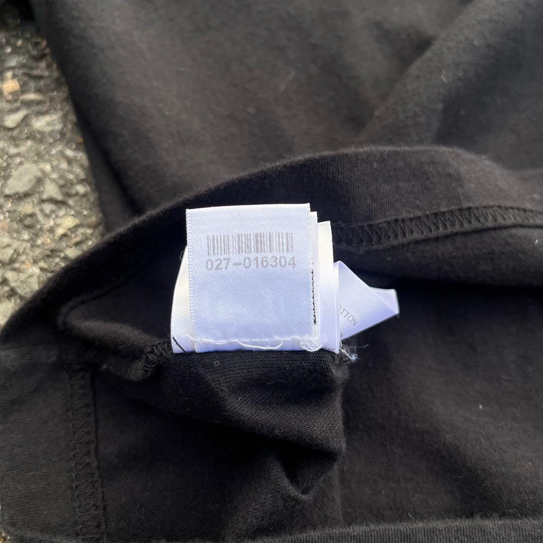 CHROME HEARTS クロムハーツ　ネックロゴ　ロンT ブラック　正規品