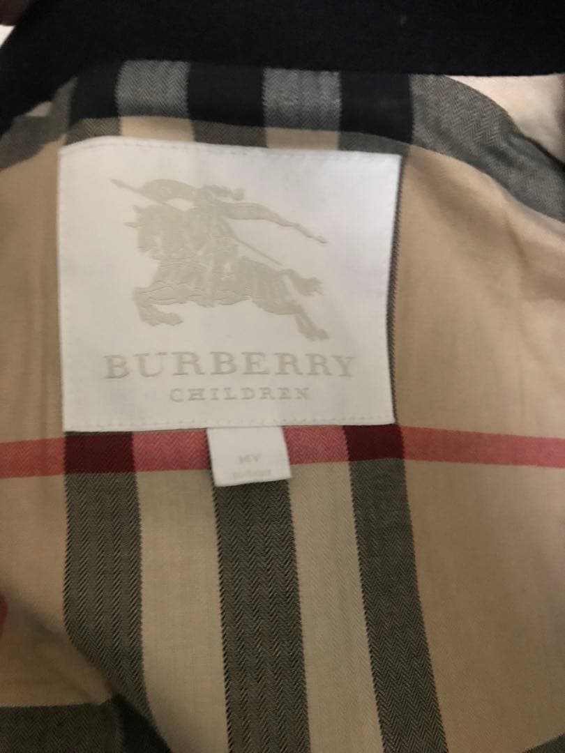 Burberry コート　ウールコート　バーバリーチルドレン　14Y 164cm