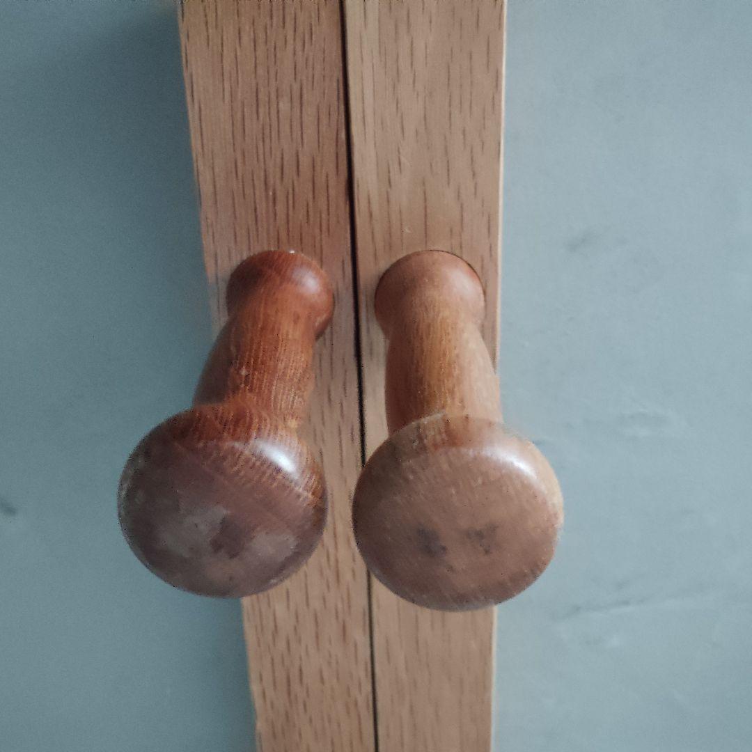 トンファー　2個セット　沖縄空手　古流武術　古武道　日本製　全長44cm