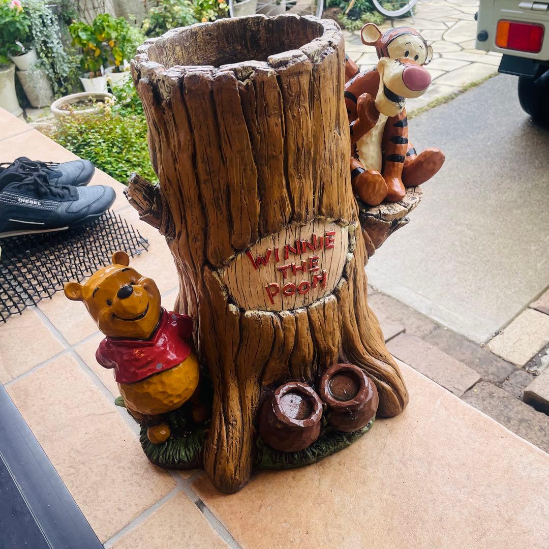 稀少/★ 傘立て 瀬戸クラフト くまのプーさん ティガー ディズニー**