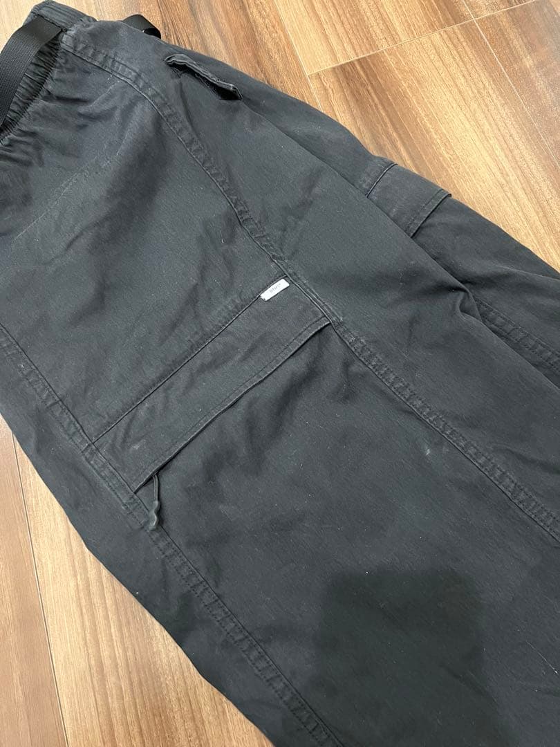 h*a様 WTAPS TRACKS TROUSERS ブラック 03 ダブルタッ