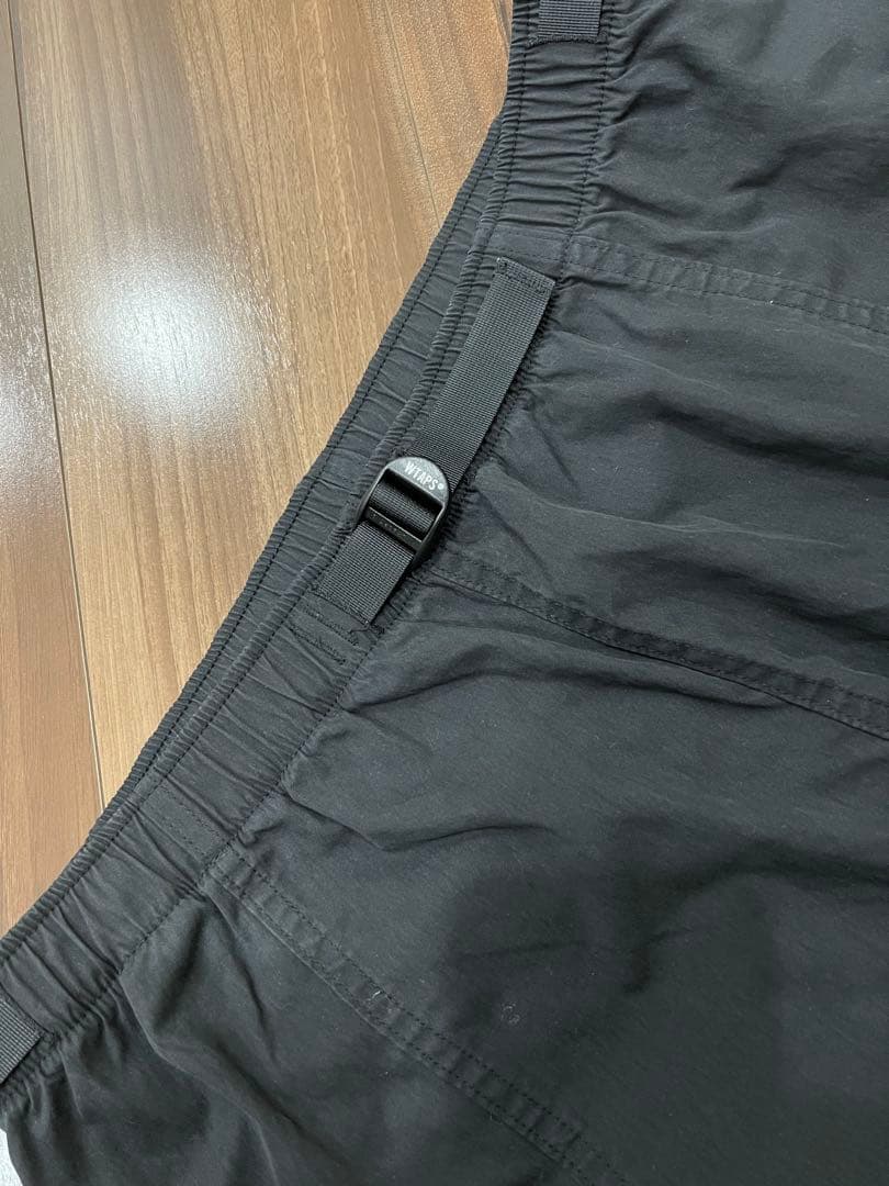 h*a様 WTAPS TRACKS TROUSERS ブラック 03 ダブルタッ