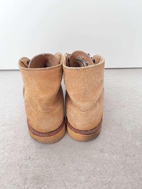 RED WINGアイリッシュセッタースポーツブーツ.スエード.犬タグ