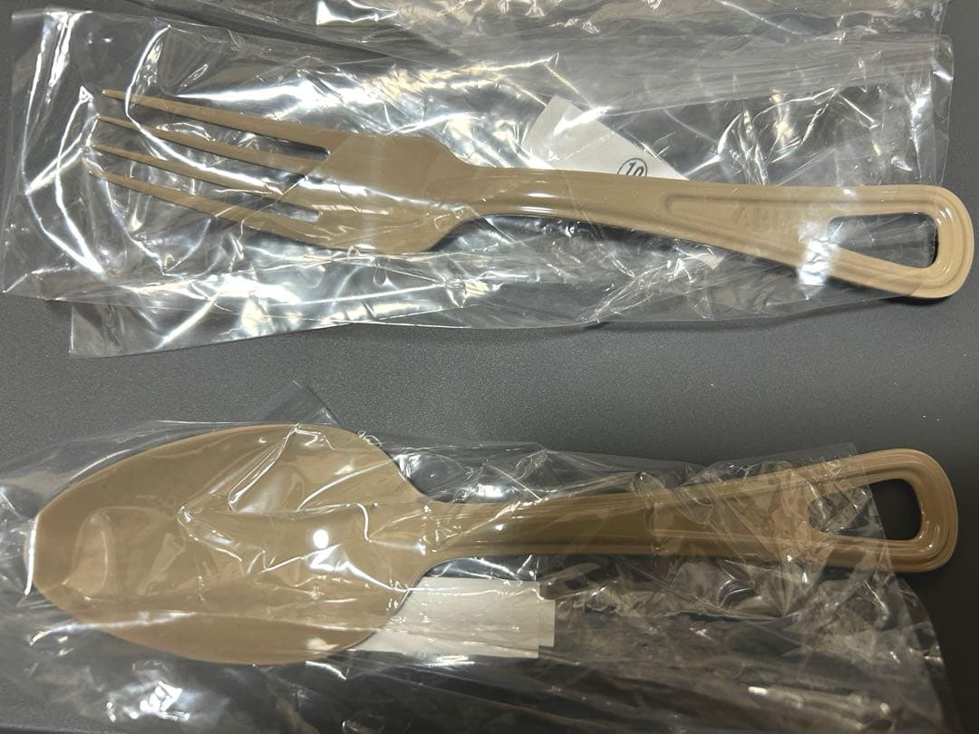 ブラント　BRUNT スプーン　フォーク　ナイフ　タンカラー　3点セット　未使用