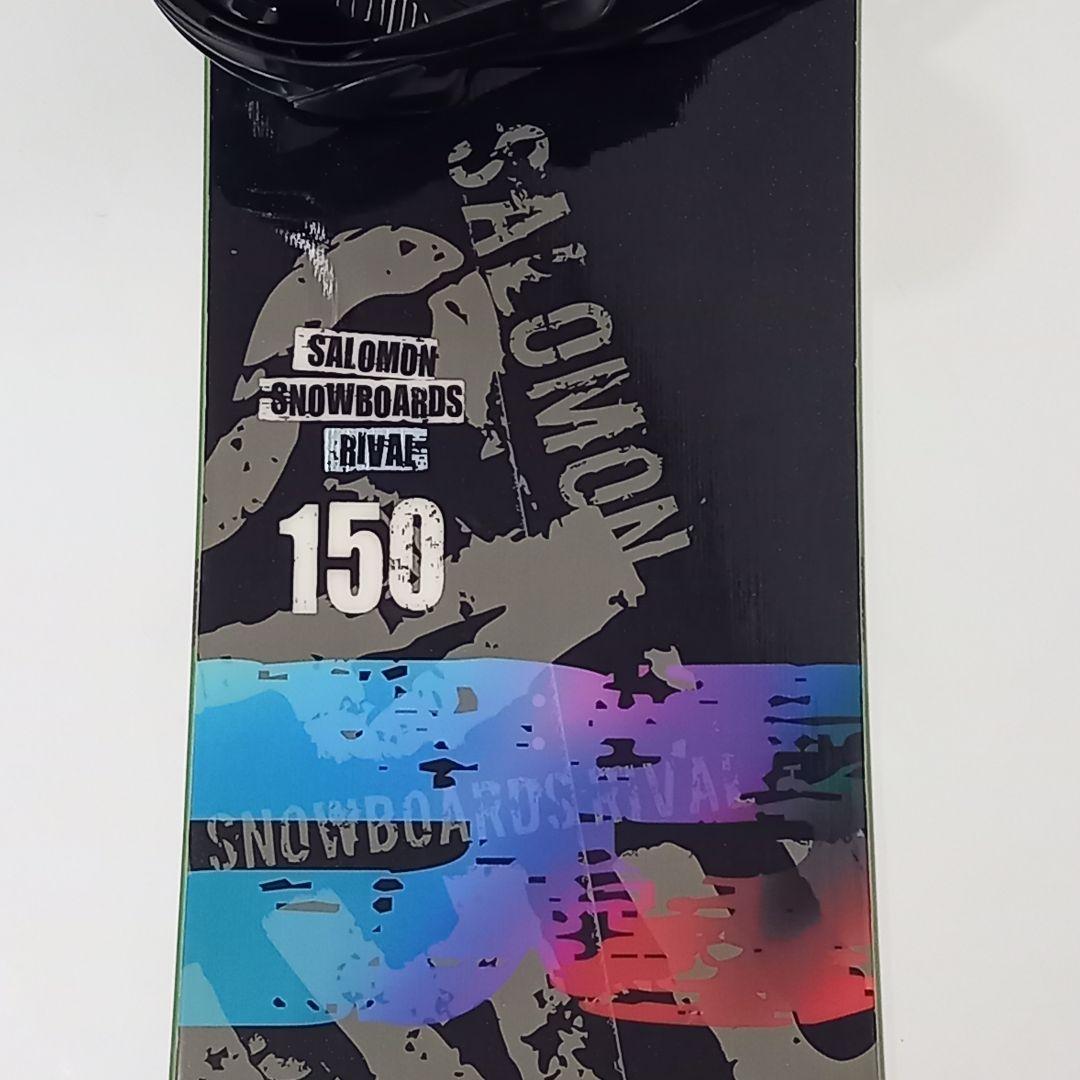 SALOMON 2点セット スノーボード RIVAL 150 バイン PACT