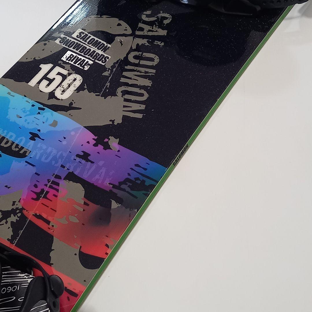 SALOMON 2点セット スノーボード RIVAL 150 バイン PACT