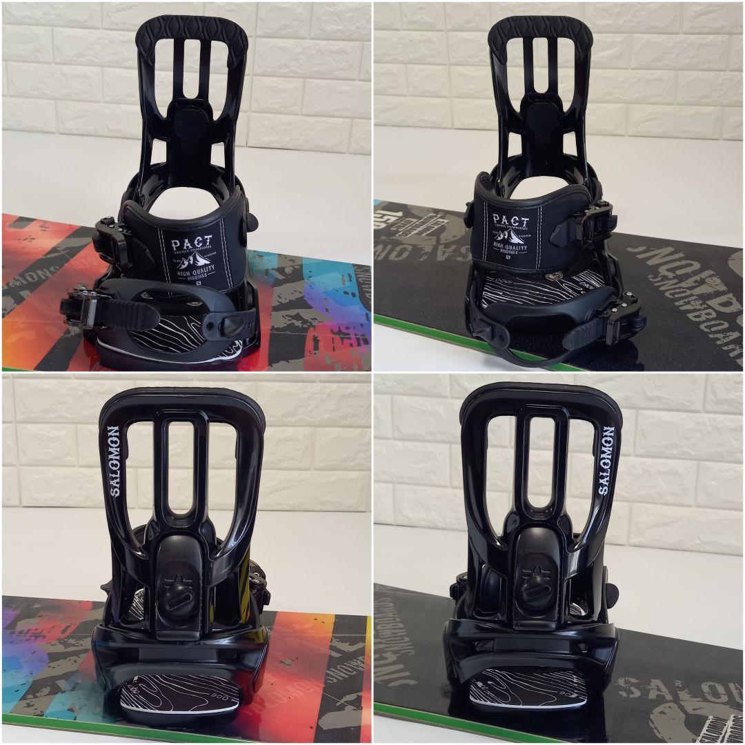 SALOMON 2点セット スノーボード RIVAL 150 バイン PACT