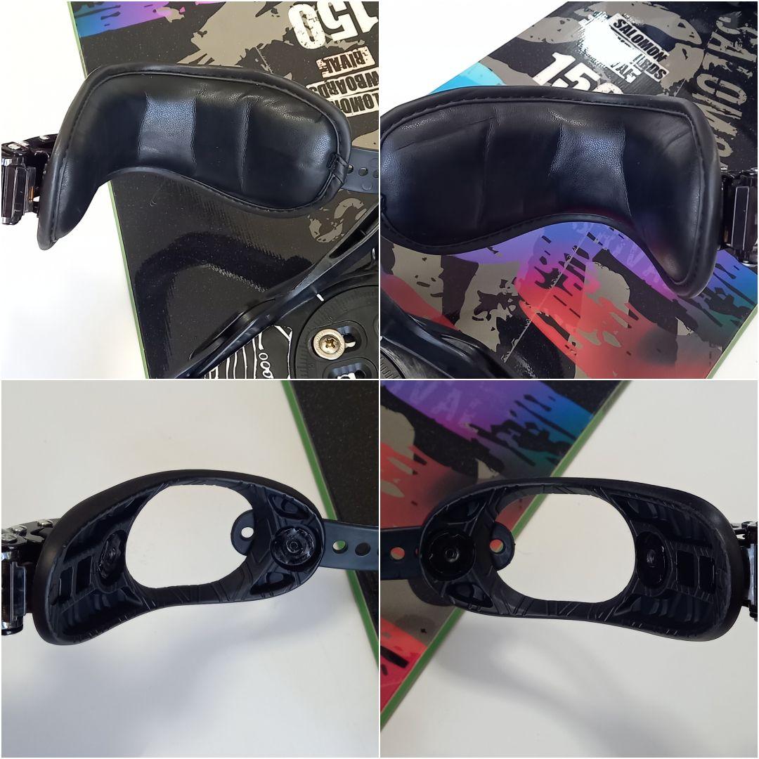 SALOMON 2点セット スノーボード RIVAL 150 バイン PACT