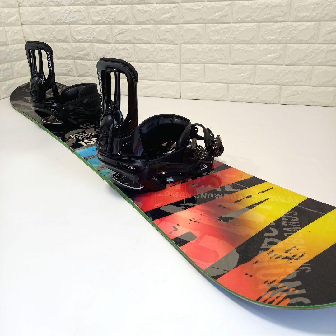 SALOMON 2点セット スノーボード RIVAL 150 バイン PACT