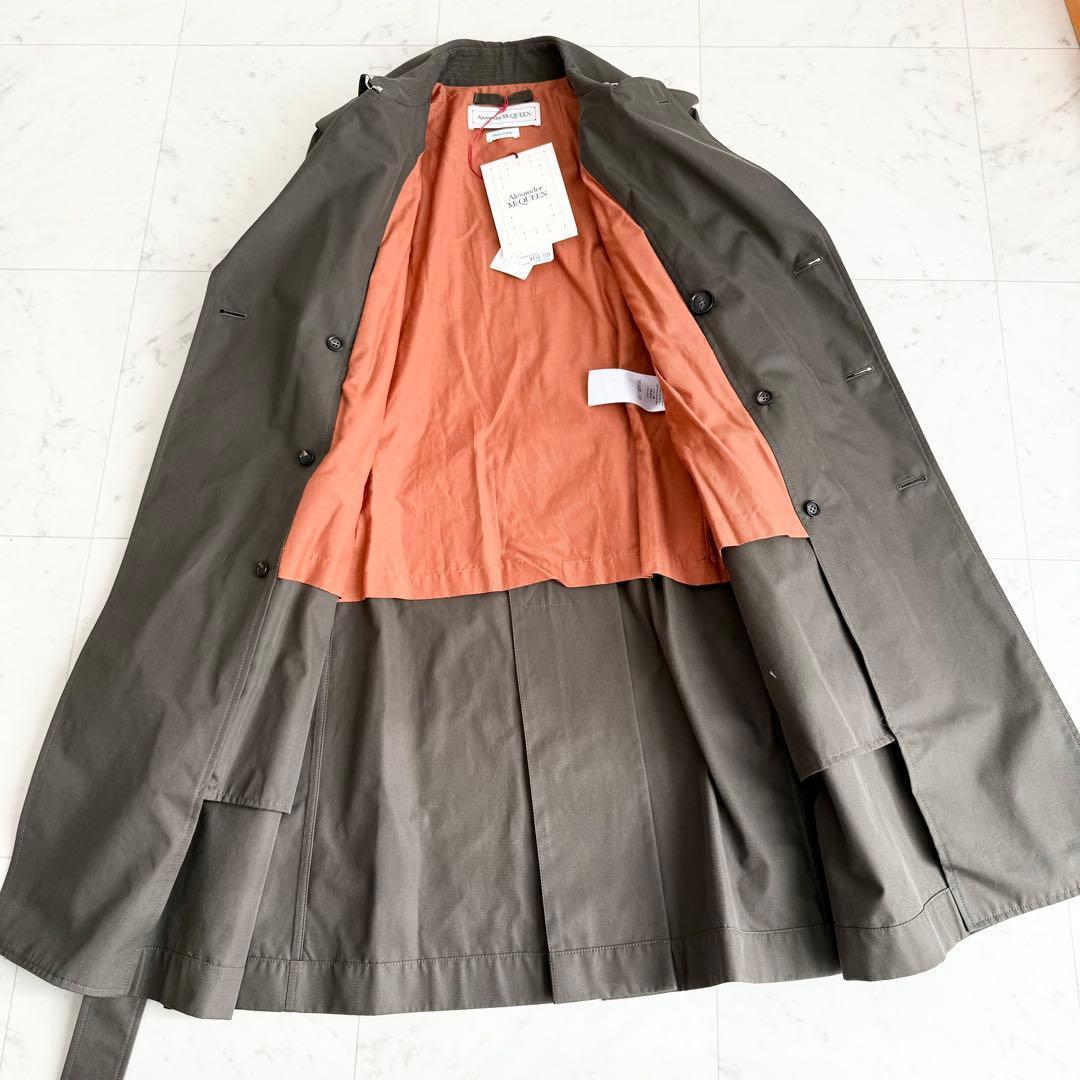タグ付 2020 Alexander McQueen ハーネストレンチコート