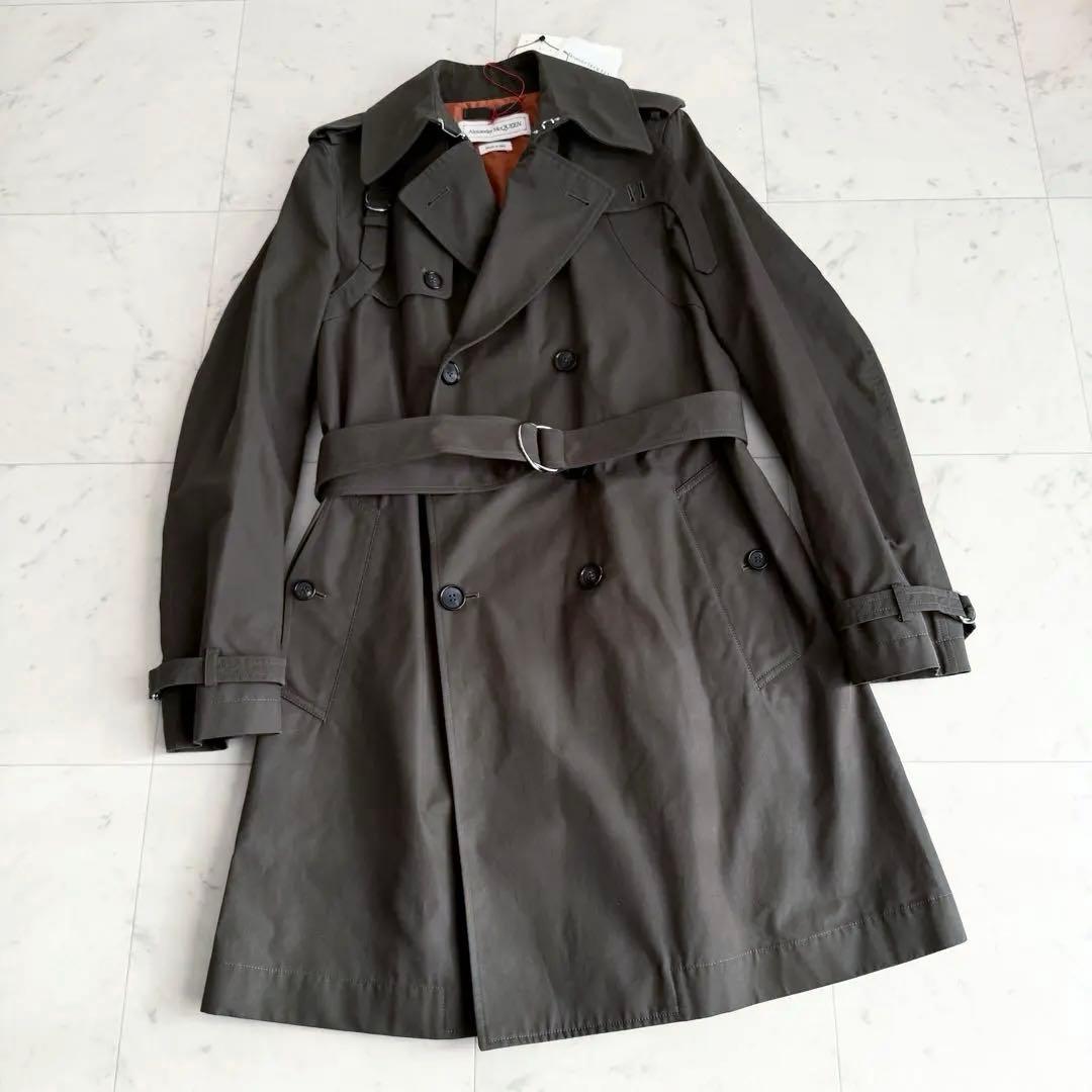 タグ付 2020 Alexander McQueen ハーネストレンチコート