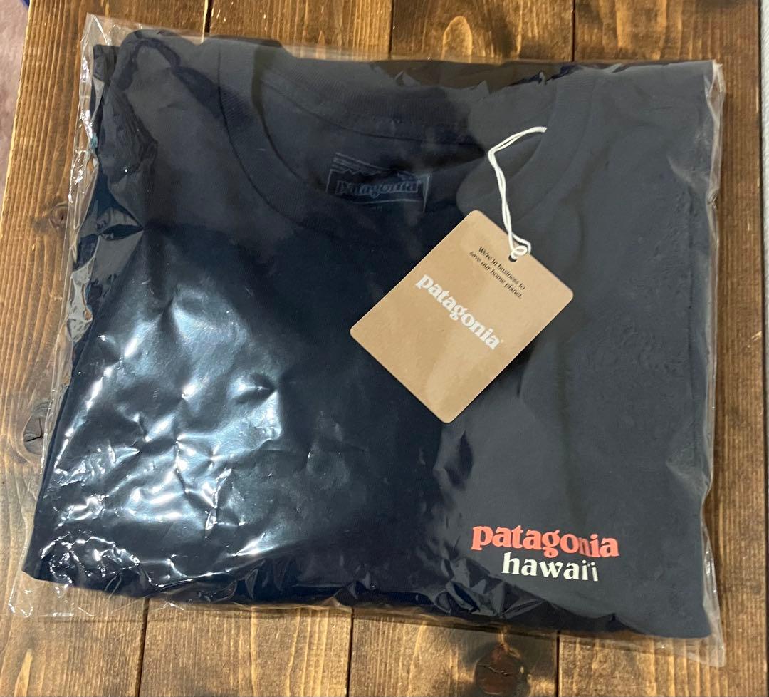 【新品 未使用ダグ付き】Patagoniaパームツリーロゴ ロンT XL