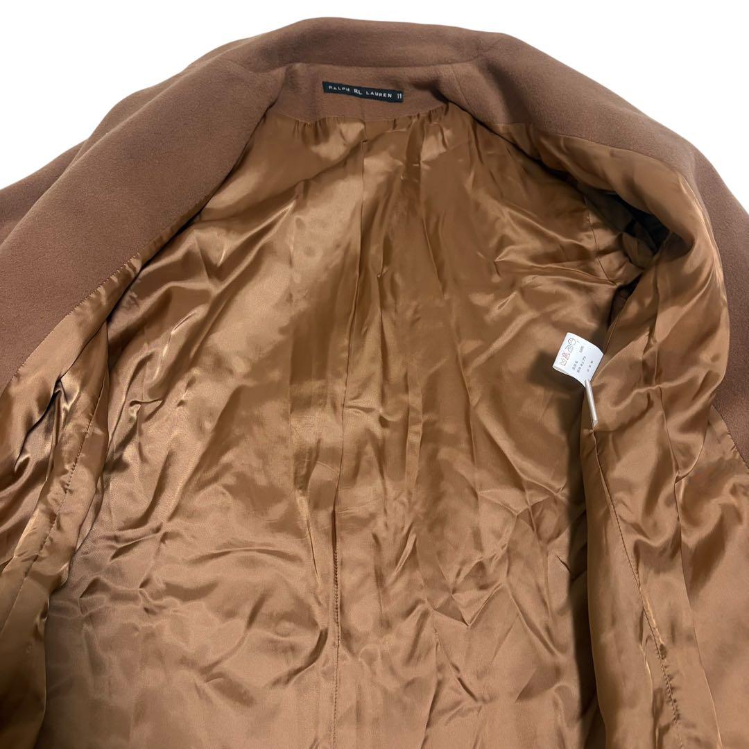 美品✨ラルフローレンブラックレーベル　チェスターコート　ウール　ベージュ　11