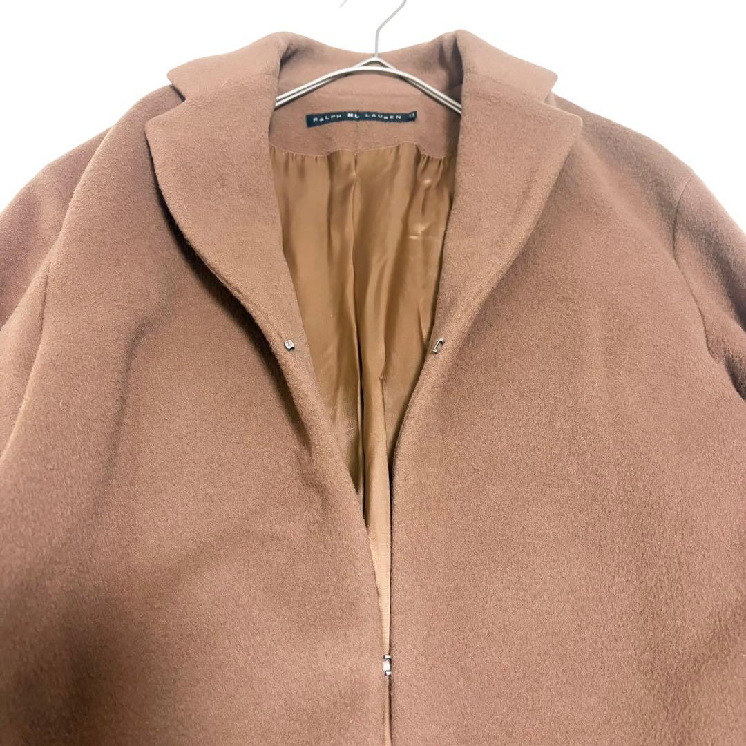 美品✨ラルフローレンブラックレーベル　チェスターコート　ウール　ベージュ　11
