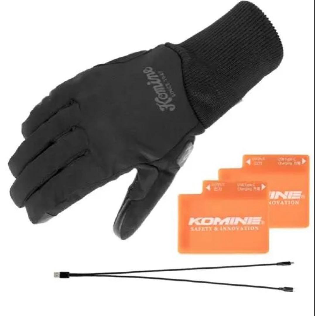 『てる』Komine コミネ　電熱グローブ　ek-220 サイズM