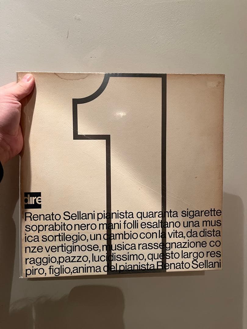 Renato Sellani Dire ジャズ 須永辰緒　松浦俊夫 muro