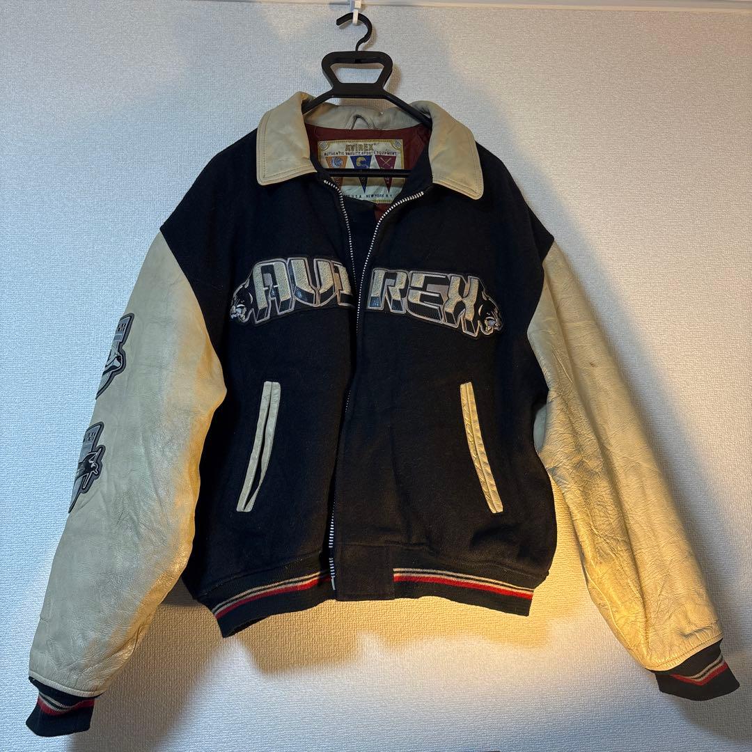 AVIREX スタジャン　BLACK ACES