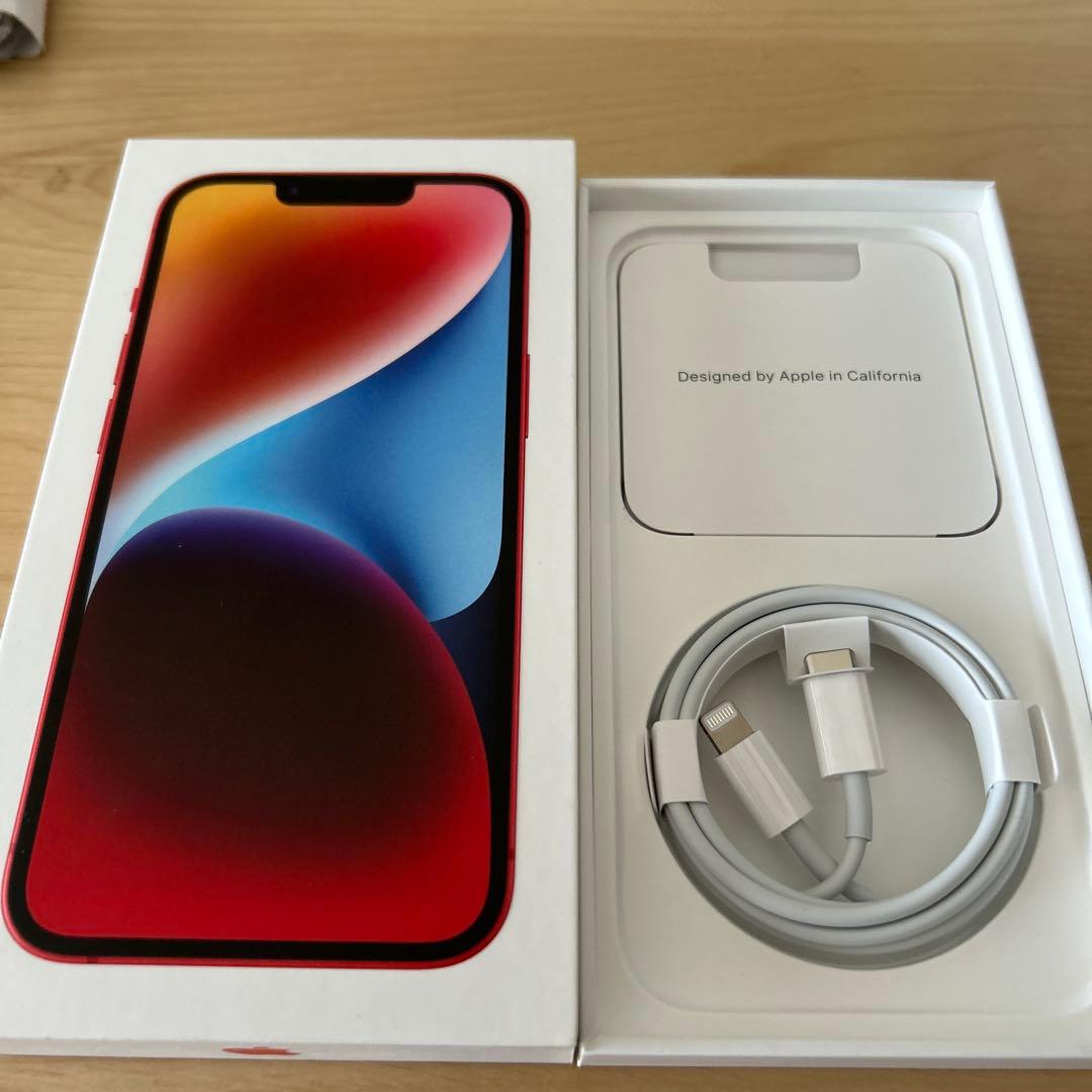 Apple iPhone 14 レッド SIMフリー
