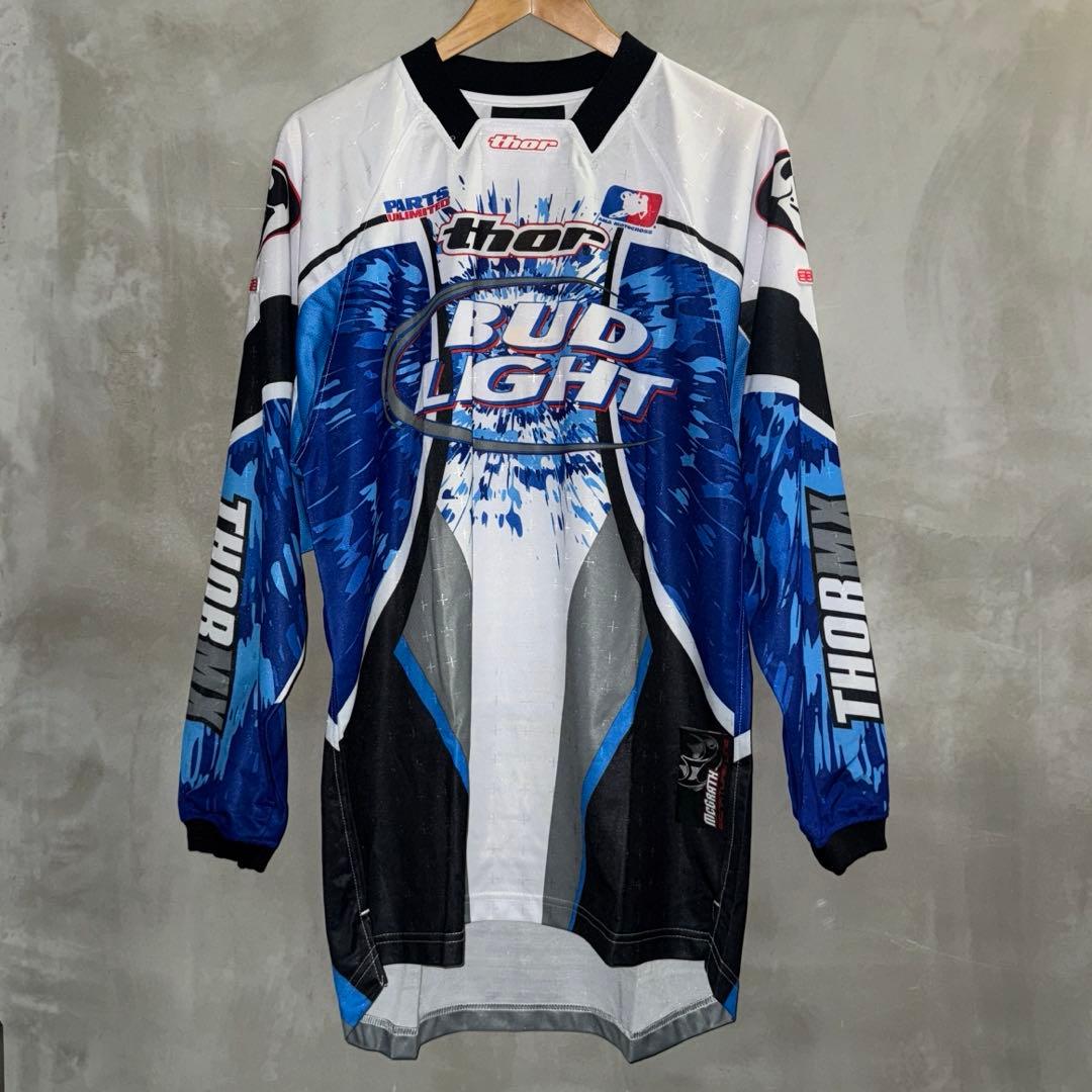 新品 未使用 Thor Racing BUD LIGHT モトクロスジャージ