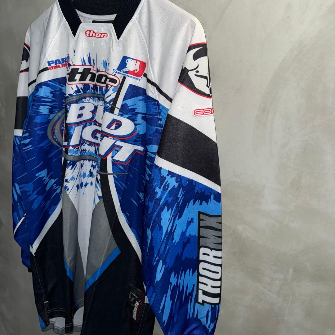 新品 未使用 Thor Racing BUD LIGHT モトクロスジャージ