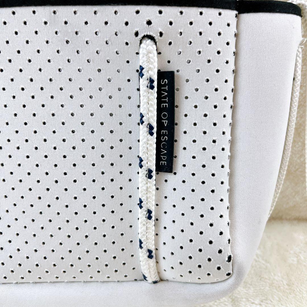 STATE OF ESCAPE マイクロ ミニ ショルダーバッグ 2WAY 白