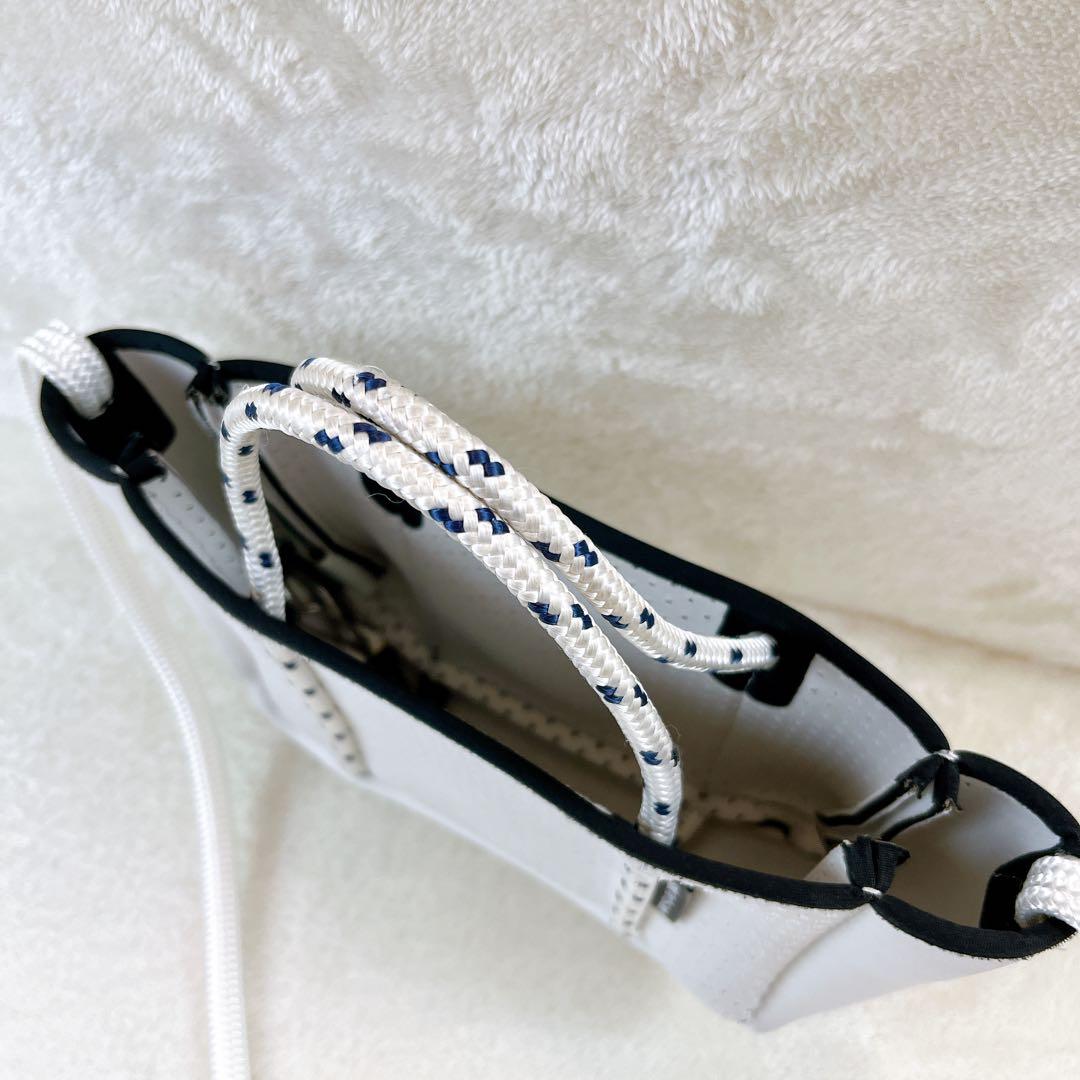 STATE OF ESCAPE マイクロ ミニ ショルダーバッグ 2WAY 白