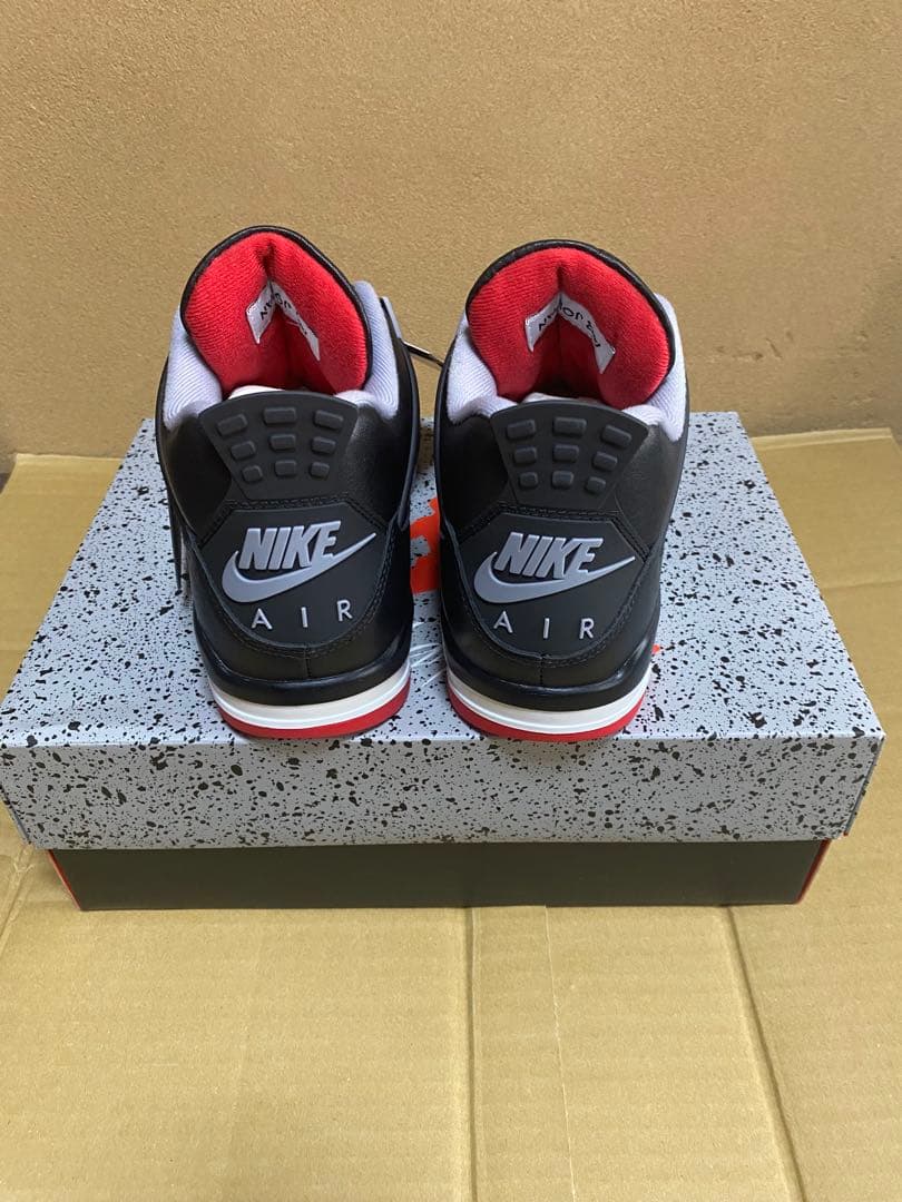 Air Jordan 4 ブラック/レッド　（26cm）
