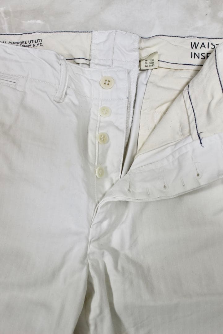 RRL ヘリンボーン ツイル　オフィサーズ　パンツ　ホワイト　本日限定価格！