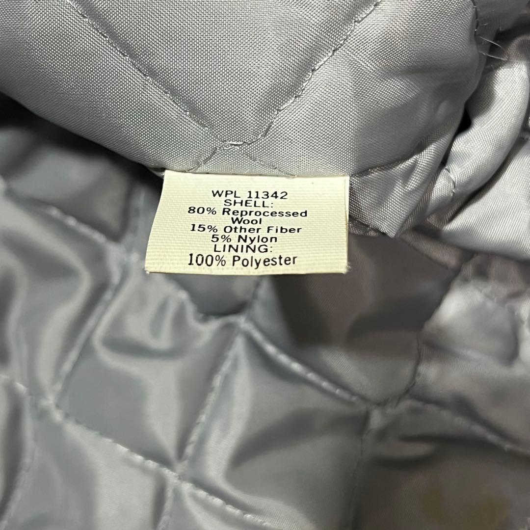 70's~80's ゴールデンベア　スタジャン　USA製　ワッペン　革袖