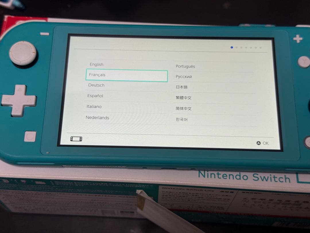 Nintendo Switch Lite本体　ターコイズ