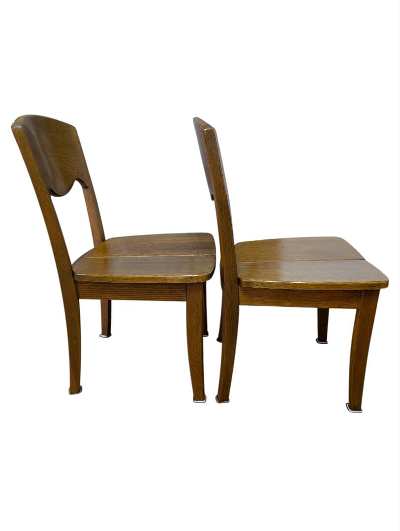 ②浜本工芸 ダイニングチェア ２脚セット DC-20 ヴィンテージ 木製