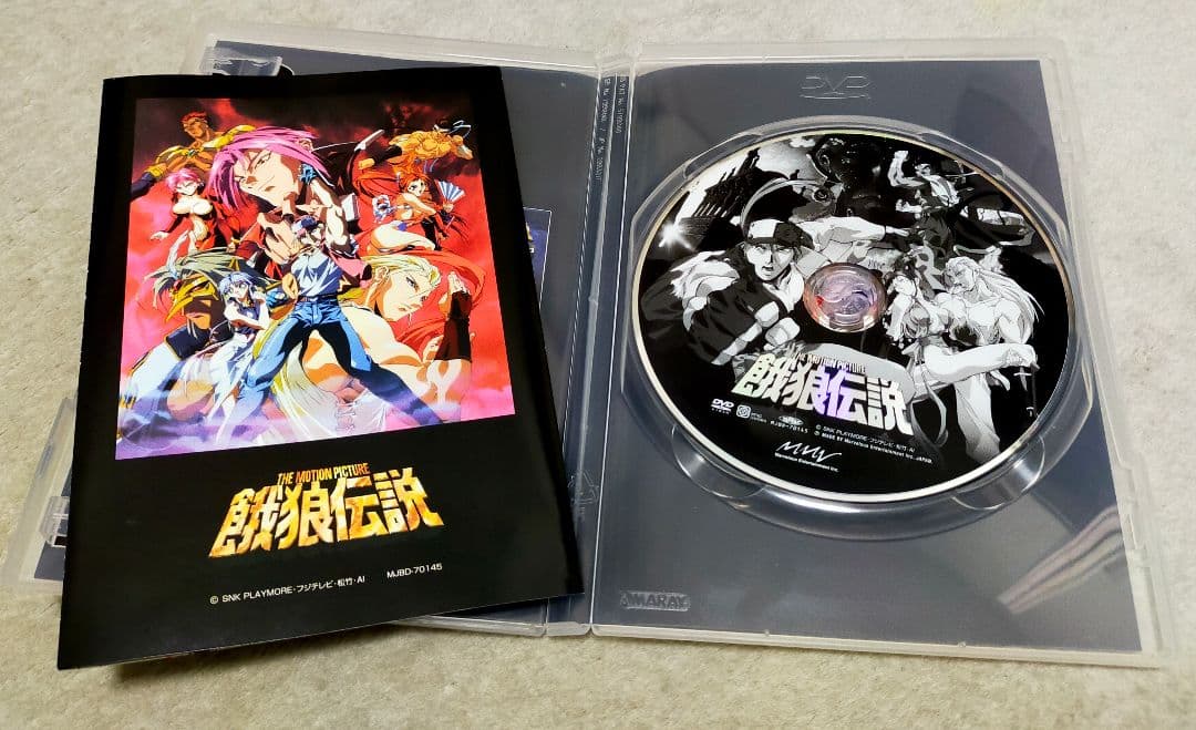 THE　MOTION　PICTURE　餓狼伝説　劇場版アニメ　映画　DVD