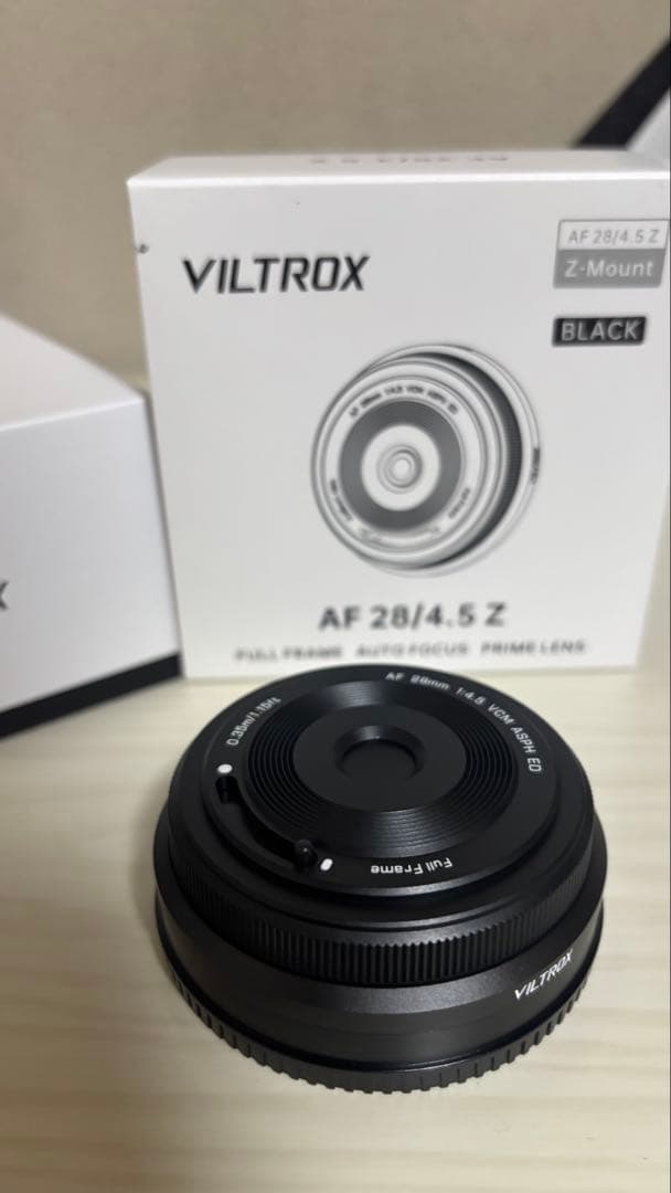 VILTROX AF 28/4.5 Z 単焦点レンズ
