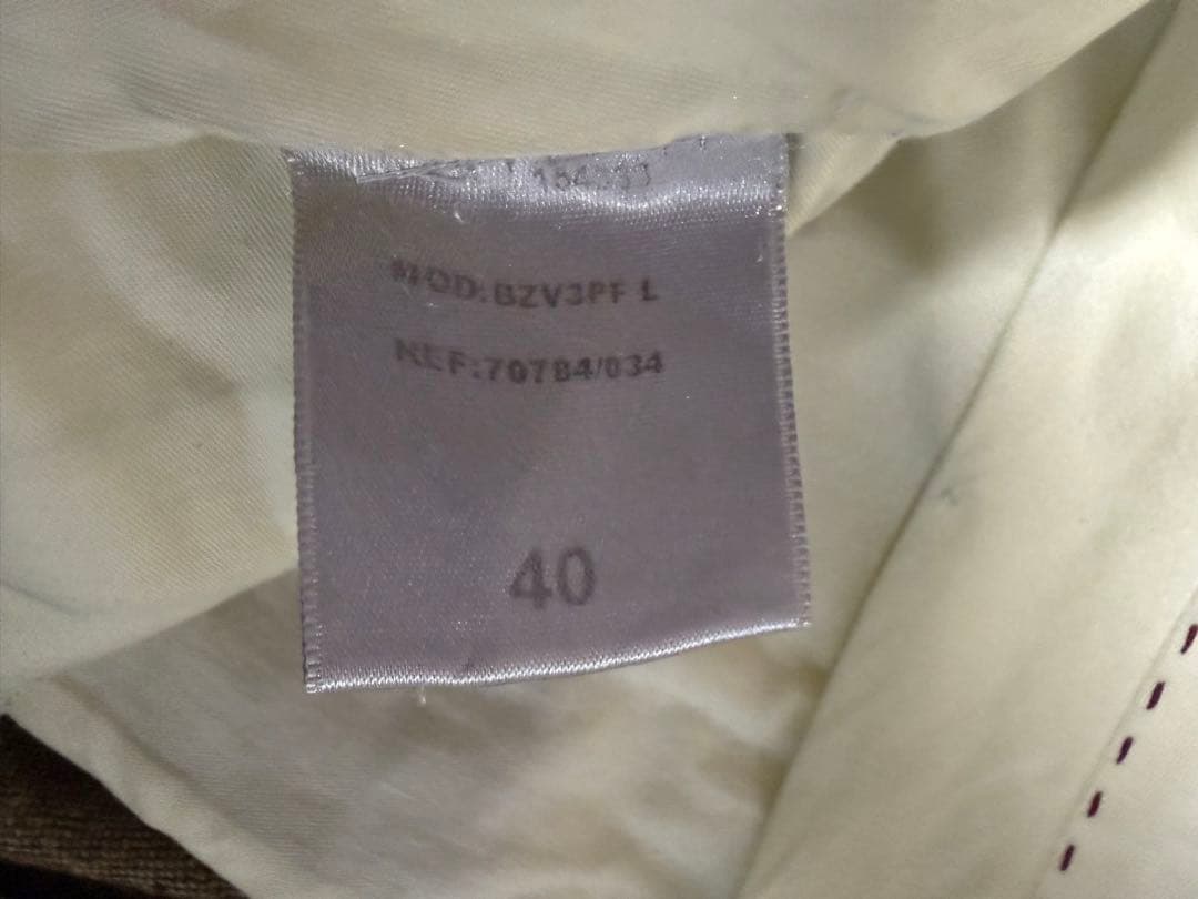 美品SHIPS Bernard Zins ウールスラックス パンツ 40サイズ