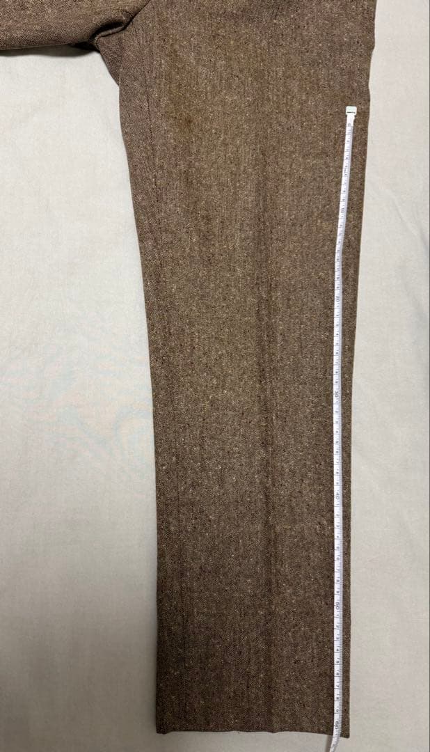 美品SHIPS Bernard Zins ウールスラックス パンツ 40サイズ