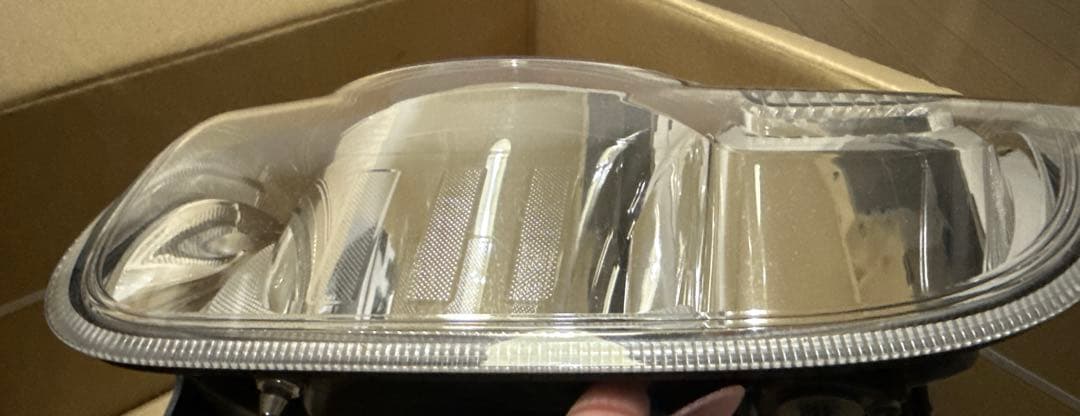 ムーブキャンバス左テールランプ クリア／レッド