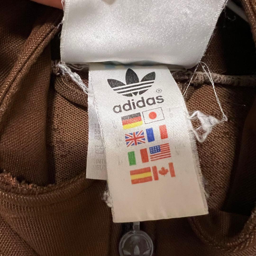 【vintage】80-90’s万国旗adidasトレフォイルトラックジャケット