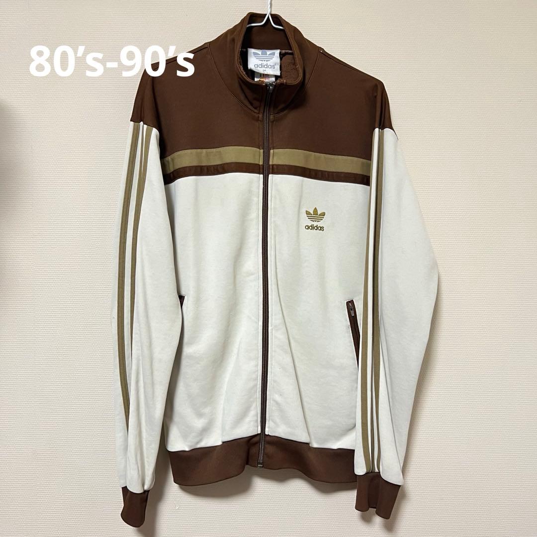 【vintage】80-90’s万国旗adidasトレフォイルトラックジャケット