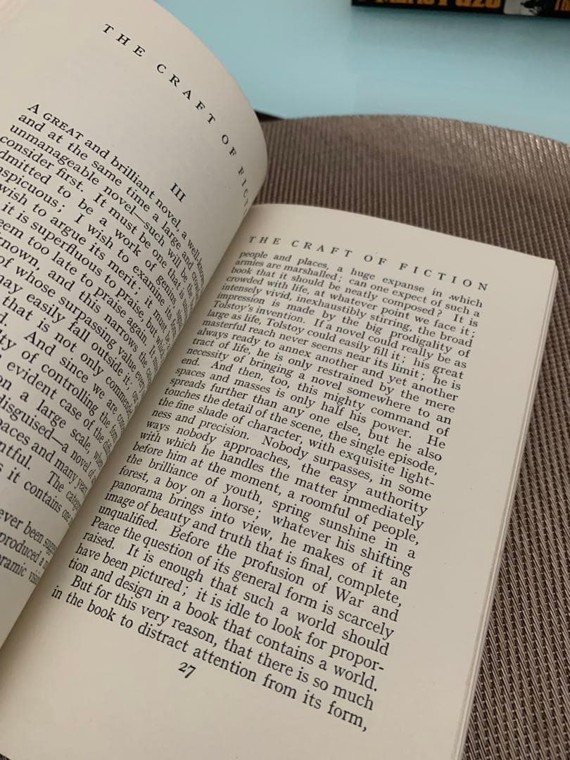 希少　The Craft of Fiction - Percy Lubbock