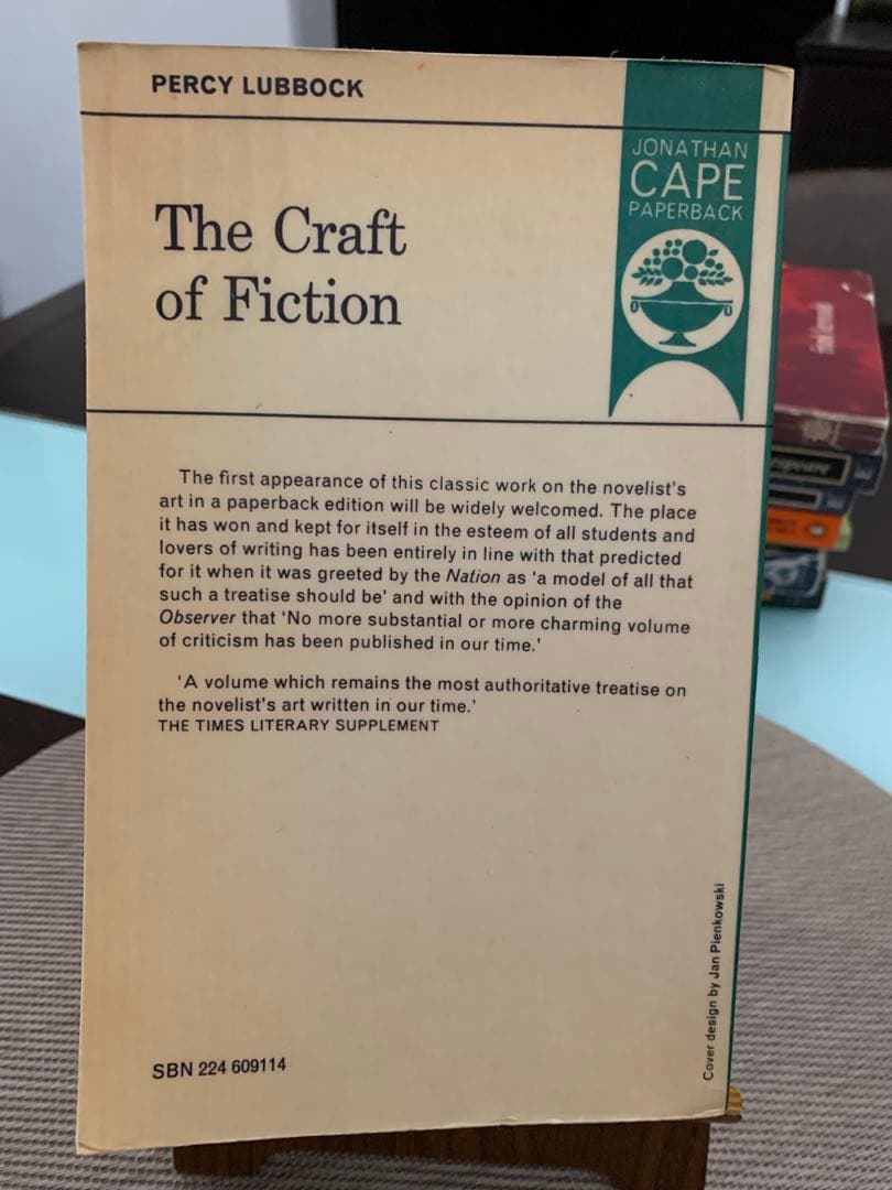 希少　The Craft of Fiction - Percy Lubbock