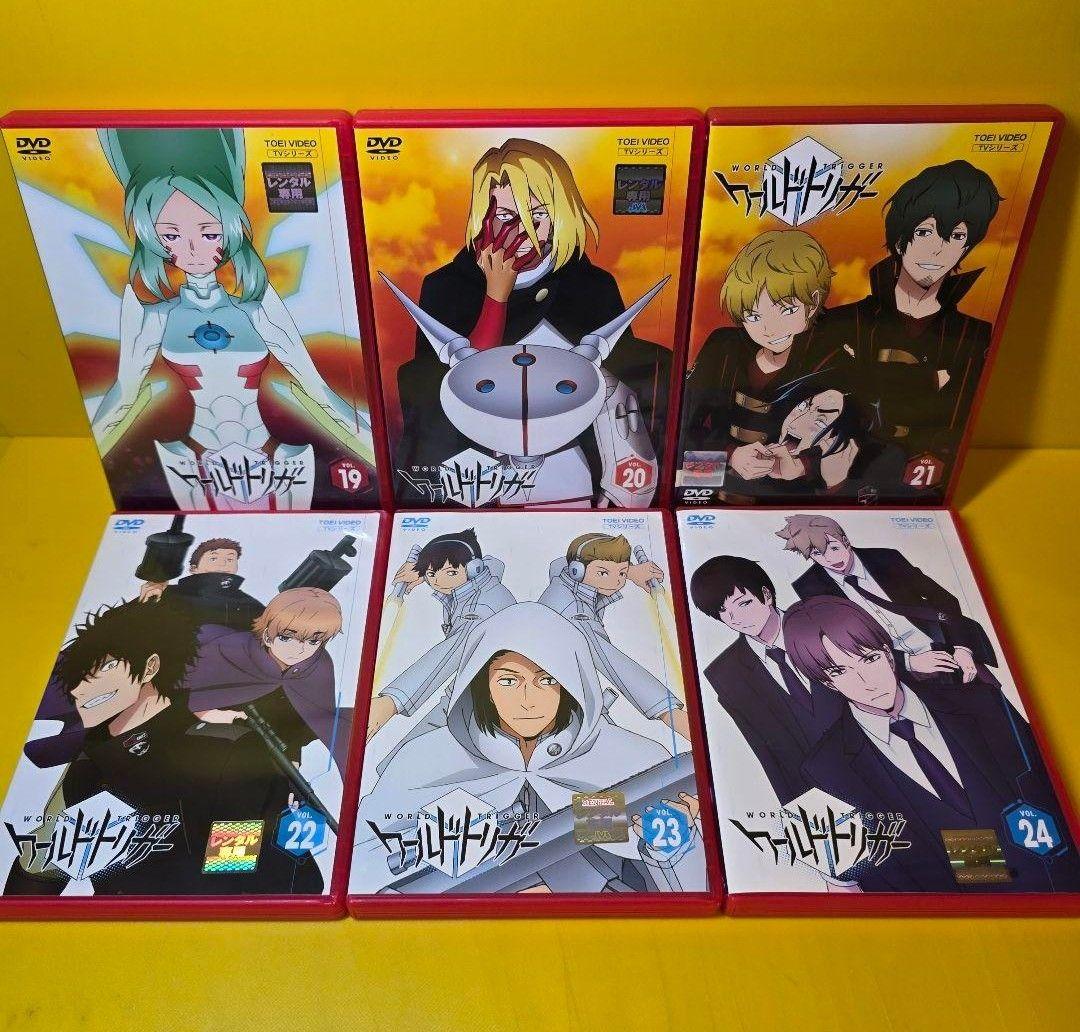 ※新品ケース交換済み　ワールドトリガー DVD 1期 全24巻 全巻セット