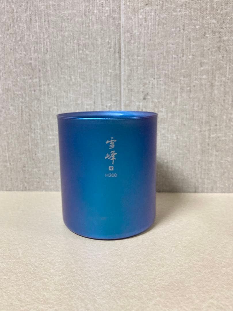 スノーピーク　チタンシングルマグ450　雪峰300 リッド　チタン蓋　セット