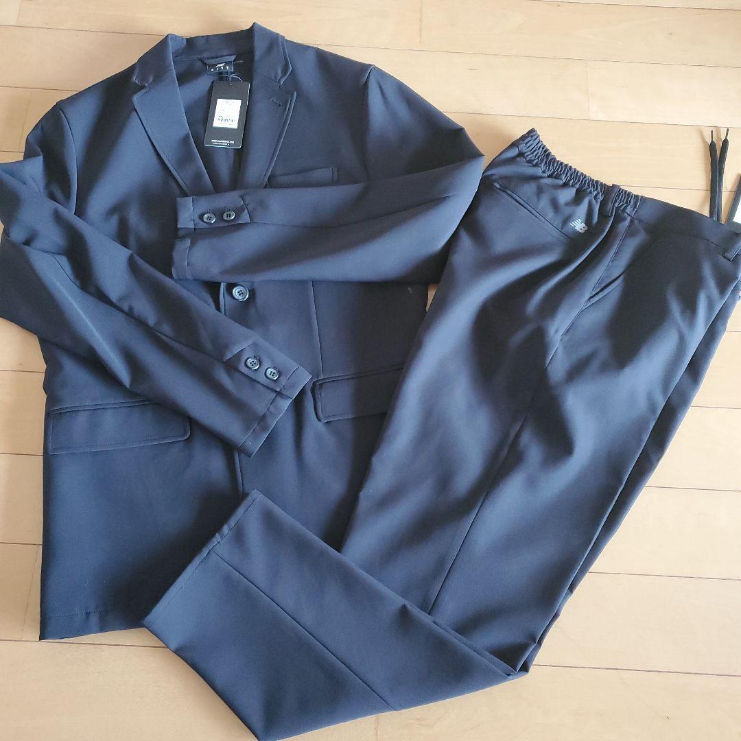 New Balance THE CITY ブラックスーツ セットアップ L 新品