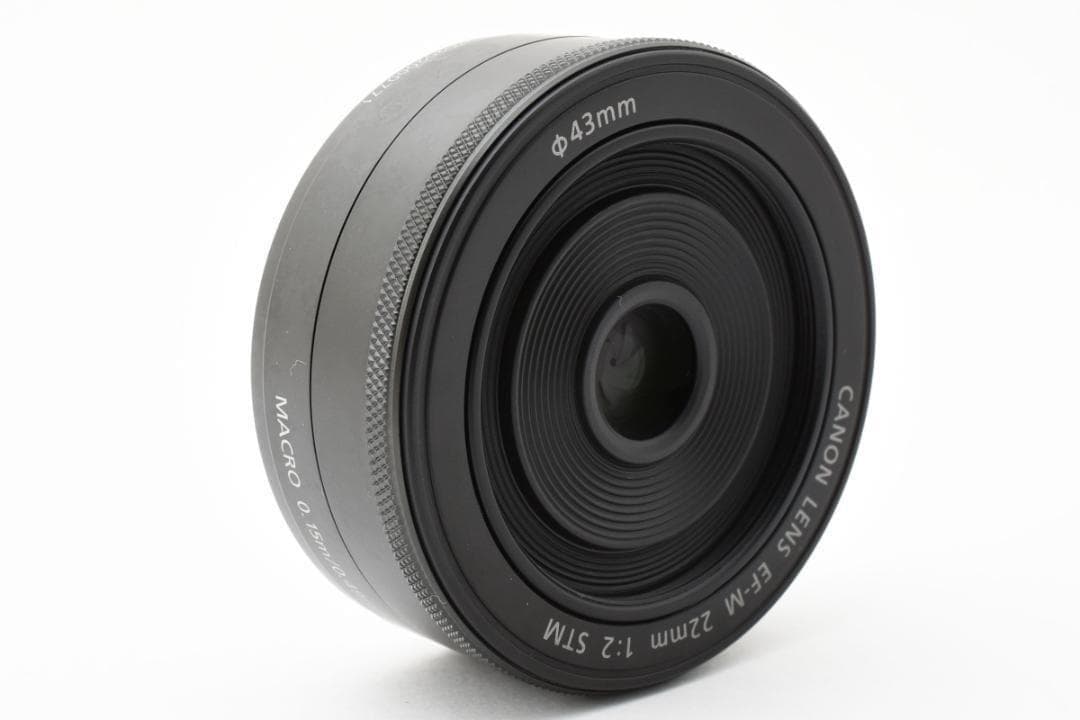 Canon EF-M 22mm F2 STM ブラック