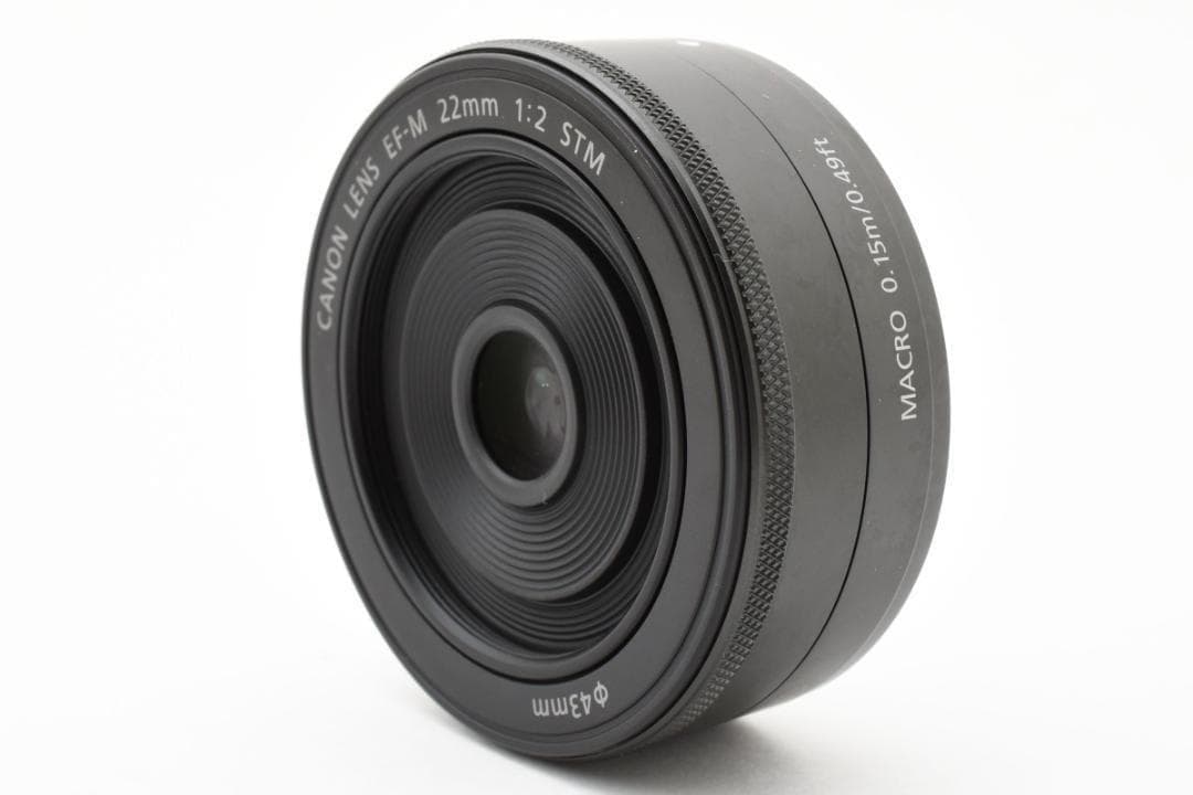 Canon EF-M 22mm F2 STM ブラック