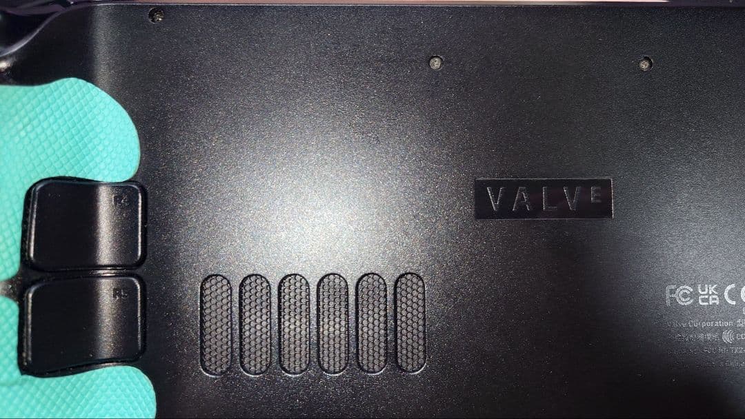 Valve Steam Deck 改造品 64gb→512gb変更　ホール効果