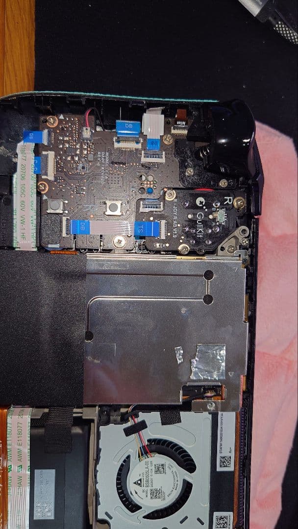 Valve Steam Deck 改造品 64gb→512gb変更　ホール効果